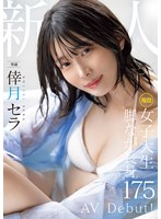 【デビュー作】新人 現役女子大生 専属 脚なが長身175cm 倖月セラ AV Debut！(MIDV-864)
